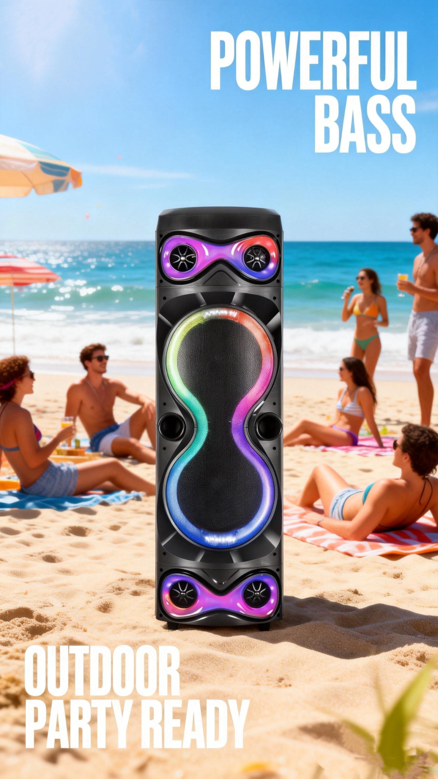 party speaker trolley speaker outdoor speaker