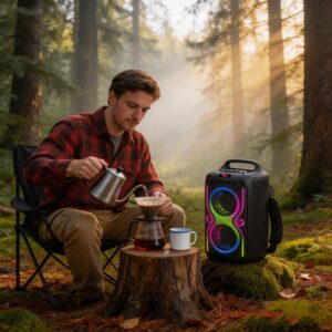 portable party speaker for use