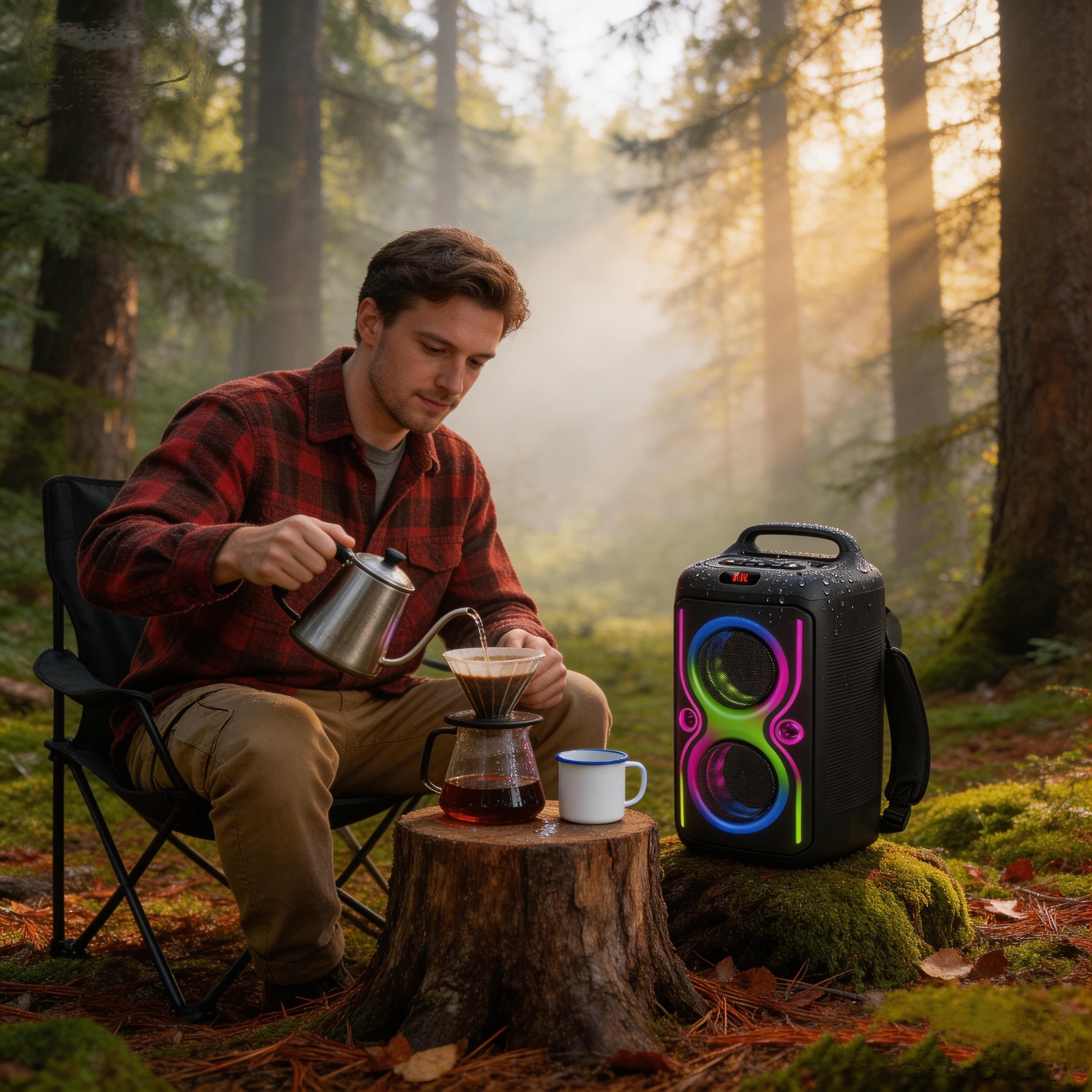 portable party speaker for use