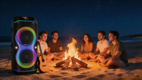 party outdoor Bluetooth portable speaker beach volleyball